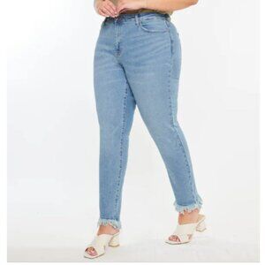 KanCan Val High Rise Cigarette Leg Jeans (Plus Size) 3XL KC7328M-P